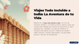 Viajes Todo Incluido a India