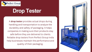 Drop Tester