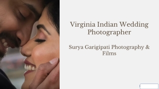 Skilled Virginia Indian Wedding Photographer for True Stories