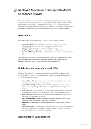 Employee Movement Tracking with Mobile Attendance (1 SGD) (1)