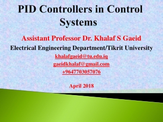 PID Controller_slideshare
