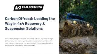 Carbon Offroad Australia | Carbon Offroad Australia Gear