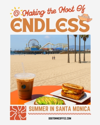 Making the Most of Endless Summer in Santa Monica  Dogtown Coffee