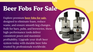 Beer Fobs For Sale