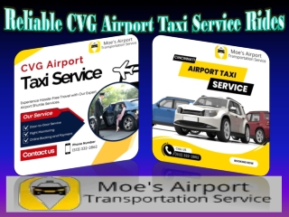 Reliable CVG Airport Taxi Service Rides