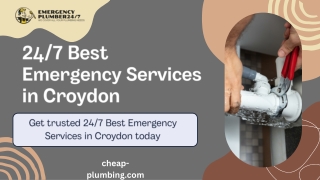 Trusted 24/7 Best Emergency Services in Croydon