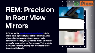 Rear view mirror manufacturer