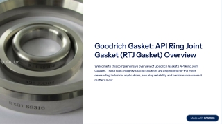 Maintain Flange Integrity with a Trustworthy API Ring Gasket