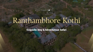 Luxury Resort Ranthambore