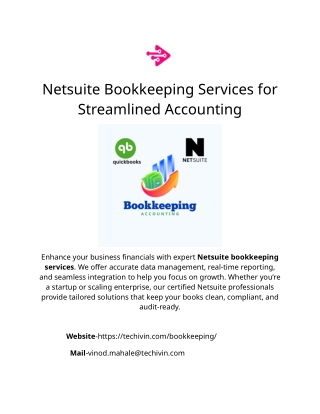 Netsuite Bookkeeping Services for Streamlined Accounting
