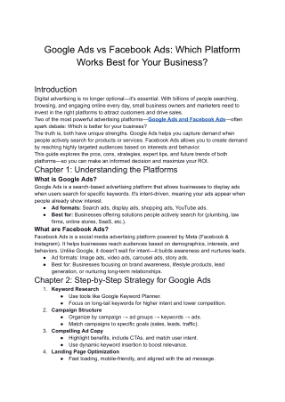 Google Ads vs Facebook Ads_ Which Platform Works Best for Your Business