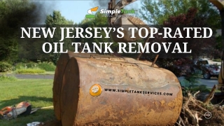New Jersey’s Top-Rated Oil Tank Removal
