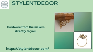 Unlacquered brass cabinet pulls - Stylentdecor