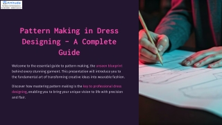 Pattern Making in Dress Designing – A Complete Guide