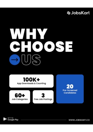 Why Choose Jobskart?