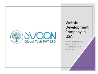 Website Development Company in USA