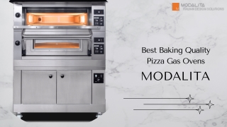 Best Pizza Gas Ovens by Modalita | High Baking Quality