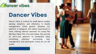 Premier Dance Studio Website Builder for Studios