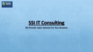 SSI IT IoT Security Munich | Expert Solutions for Safe & Connected Devices