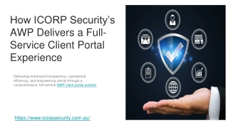 AWP Delivers a Full-Service Client Portal Experience