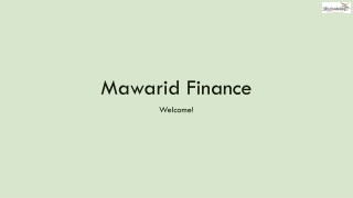 Mawarid Finance PPT1