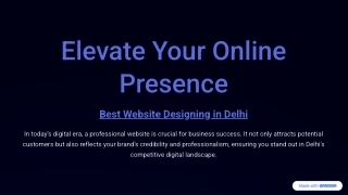 Best Website Designing in Delhi