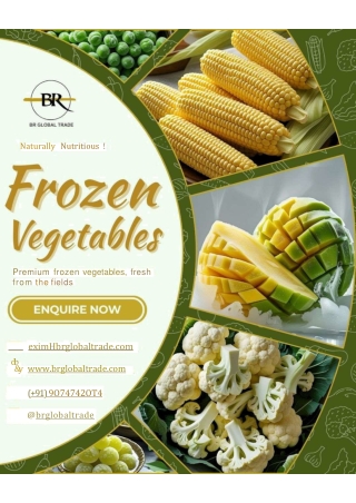 frozen vegetables supplier