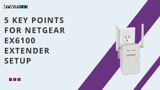 Netgear EX6100 Extender Setup Guide – Fast & Effective