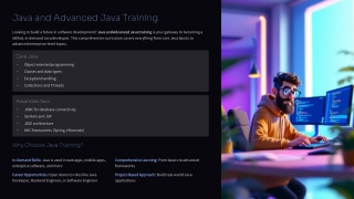 Java-and-Advanced-Java-Training