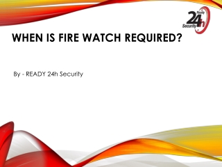 Your Trusted Guard Security Company | Ready 24h Security