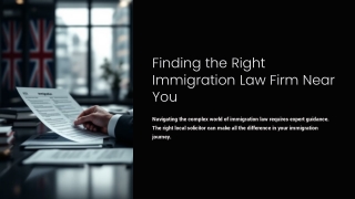 How Can an Immigration Law Firm Near Me Help With My Visa Process