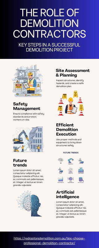 THE ROLE OF DEMOLITION CONTRACTORS