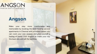 Service Apartments for Rent in Chennai – Affordable, Flexible Living