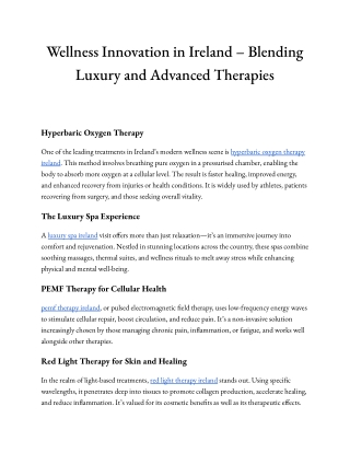 pemf therapy ireland