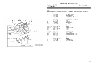 Lamborghini rekord 50 e Tractor Parts Catalogue Manual Instant Download (SN l10s453wt1e1001 and up)