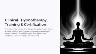 Hypnotherapy Training & NGH Certification Course in Hong Kong