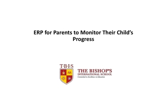 ERP for Parents to Monitor Their Child’s Progress