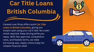 Car Title Loans British Columbia