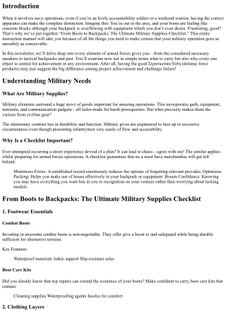 Premium-grade Tactical