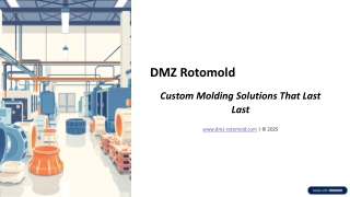 Industrial Rotomold Products DMZ Rotomold