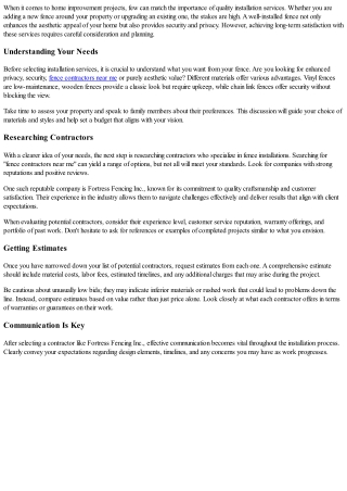 EnsuringLongTermSatisfactionWithQualityInstallationServices