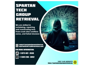 CRYPTO TRACKING AND RECOVERY OF LOST BITCOIN WITH SPARTAN TECH GROUP RETRIEVAL