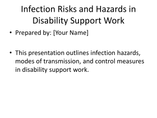 Infection_Risks_10_Slides_Presentation