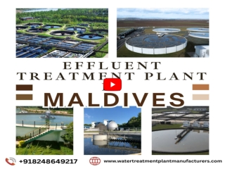 Effluent Treatment Plant Manufacturers in UAE | Industrial Effluent Treatment Plant Manufacturers