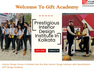 Interior Design Diploma Course in Kolkata