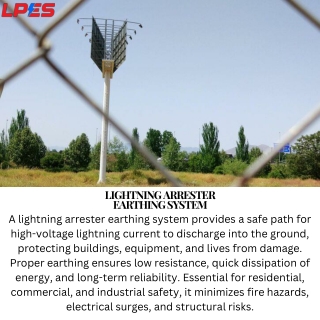 earthing and lightning protection