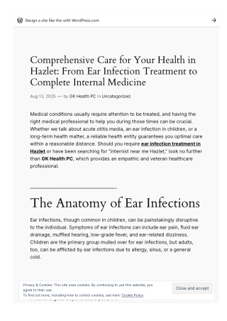 Comprehensive Care for Your Health in Hazlet: From Ear Infection Treatment to Co