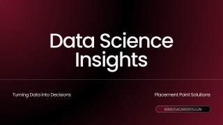 Data Science Insights | Placement Point Solutions