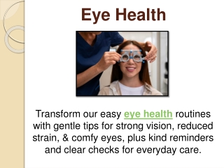 Eye Health