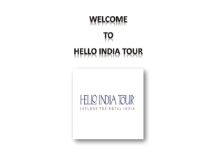 Hello India Tour